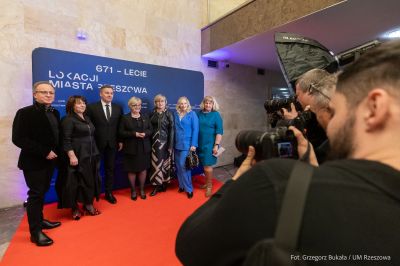 zdjęcie z uroczystej gali z okazji 671. rocznicy lokacji miasta Rzeszowa, fot. Grzegorz Bukała, Urząd Miasta Rzeszowa